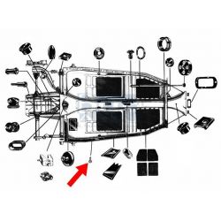 BOULON POINTU CHASSIS CAISSE pièce