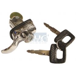 SERRURE CAPOT ARR. A CLEF 65-71 (3 vis)