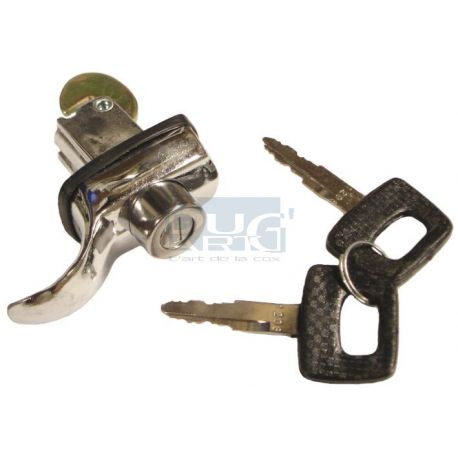 SERRURE CAPOT ARR. A CLEF 65-71 (3 vis)
