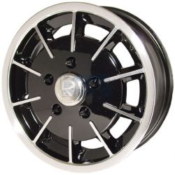 JANTE GASBURNER 5.5x15 5x130 NOIRE ET POLIE
