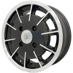 JANTE GASBURNER 5.5x15 4x130 NOIRE ET POLIE