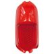 VERRE FEU AR. -59 ROUGE pce