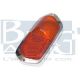 VERRE FEU AR. -59 ROUGE/CHROME pce