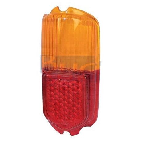 VERRE FEU AR. -59 ROUGE/ORANGE pce