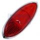 VERRE FEU AR. 60-69 ROUGE/ROUGE pce