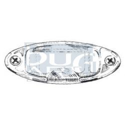 LENTILLE ECLAIRAGE DE PLAQUE KG stuk