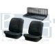 HOUSSES SIEGES NOIR KG 61-65 lisse