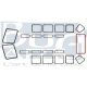 JOINT VITRE ARRIERE SAMBA 52-63