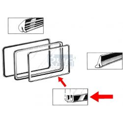 JOINT CADRE/VITRE POP-OUT T2 50-67