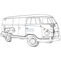CIRCUIT ELECTRIQUE T2 1964