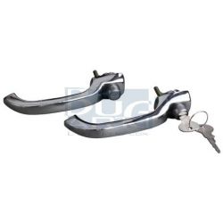 POIGNEES DE PORTE A/ CLE T2 63-68 paire