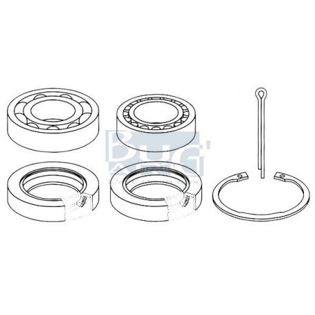 KIT ROUL. ARR int. ET ext. T2 8/70-7/92 1 coté