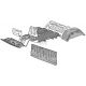 PLANCHER CENTRAL G. T2 68- QUALITE VW