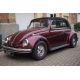 (Vendue) VW Coccinelle 1300 Cabriolet - violet foncé - 1970