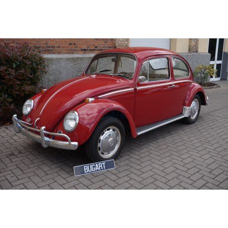 VW Coccinelle 1300 rouge rubis 1966