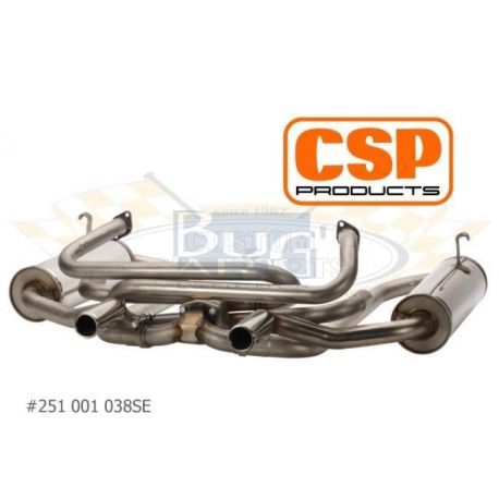 Echappement INOX Super-Competition CSP avec chauffage et réchauffeurs