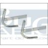 NERF BARS 68- CHROME PAIRE