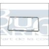ENTOURAGE DE PLAQUE CHROME