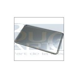 SUPPORT DE PLAQUE INOX 345 X 205 MM