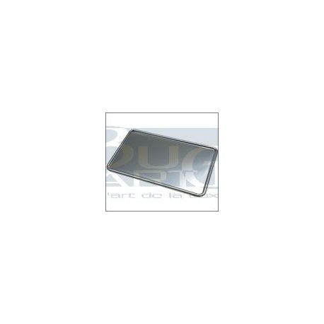 SUPPORT DE PLAQUE INOX 345 X 205 MM