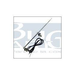 ANTENNE 2 points chrome -64