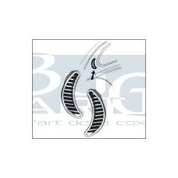GRILLE AR. LAT. Demi-lune (la paire)