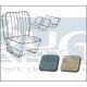 HOUSSES SIEGES Bleu/p.poils bl. 58-64 TMI