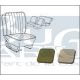 HOUSSES SIEGES Vert/p.poils bl. 58-64 TMI