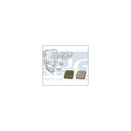 HOUSSES SIEGES Vert/p.poils bl. 58-64 TMI