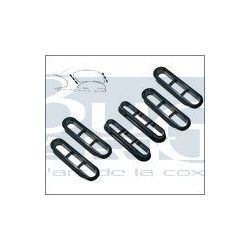 GRILLES AERATION LUNETTE AR. (6) noir