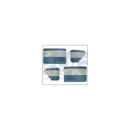 PAN.INT.(4) 2 TONS 56-64 BL.CASSE/BLEU