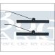 BALAIS ET BRAS ESS. GL. 53-57 NOIR (185mm) PAIRE