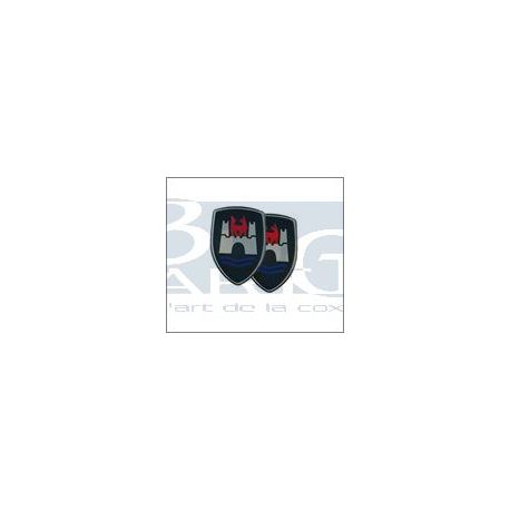 AUTOCOLLANTS CEINTURE WOLFSBURG pr