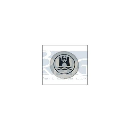 BOUTON DE CLAXON WOLFSBURG 60-71 GRIS