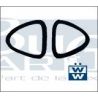 JOINTS VITRE AR. 46-52 profil étroit /paire WW