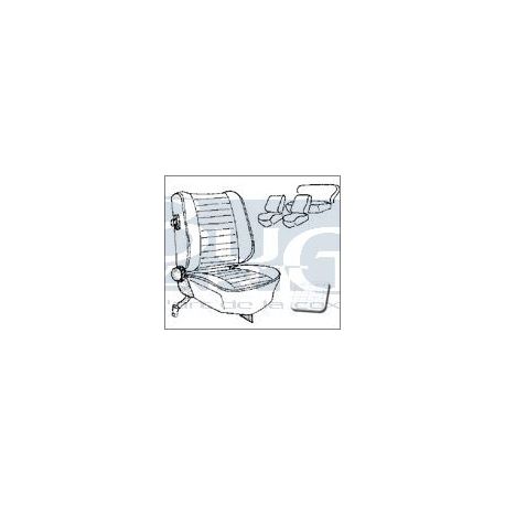 HOUSSES SIEGES Blanc origine 77- TMI