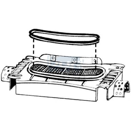 JOINT BOITIER VENTIL./GRILLE CAPOT
