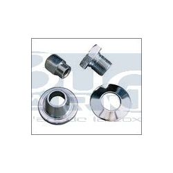 KIT BOULONS 2 POULIES CHROME