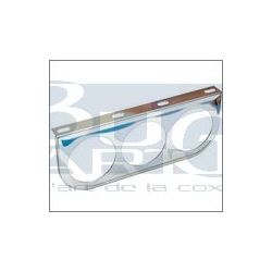 SUPPORT DE MANOMETRE DIA 52MM CHROME 3 TROUS
