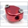 PLAQUE FERM. BASE POMPE ESSENCE ROUGE AVEC TROU