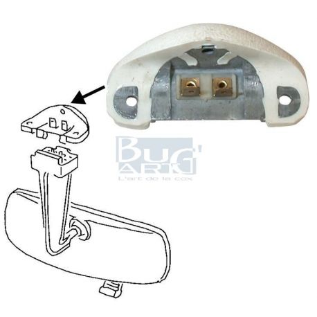 PIED POUR RETRO INTERIEUR 67-79 ET KG 68-74