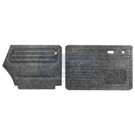 PANNEAUX INT. ARR. Noir CAB. 65-72 TMI