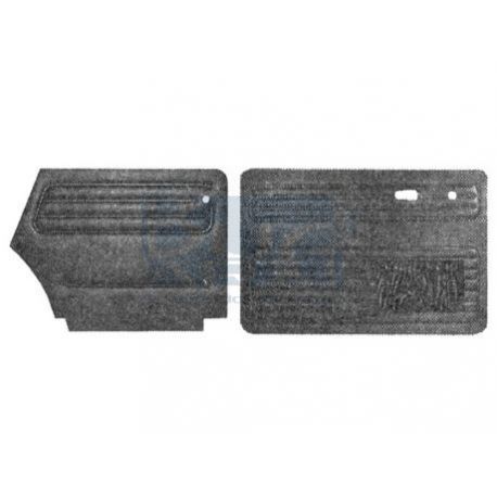 PANNEAUX INT. ARR. Noir CABRIO 73-79