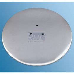 ENJOLIVEUR EN INOX AVEC 3 TROUS POUR JANTES DE PORSCHE 356/912/911