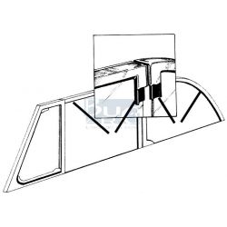 JOINTS DANS CADRE CHROME 65-79 set WCM