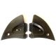 CACHES CHARNIERES 68-79 paire NOIR