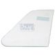 VITRE DE DEFLECTEUR GCHE/DRT CABRIOLET 8/70-7/72