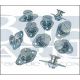 ATTACHES-RAPIDE D-ZUS 10 pces