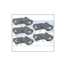 PLAQUETTES ET RESSORTS pour 14-640 10 pces