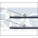 BALAIS ET BRAS ESS. GL.53-57 GRIS (185mm) PAIRE